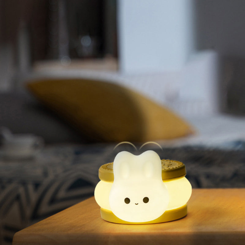 Biscuit Rabbit Silicone Timer Table Lamp