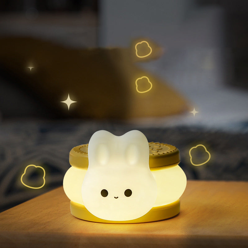 Biscuit Rabbit Silicone Timer Table Lamp