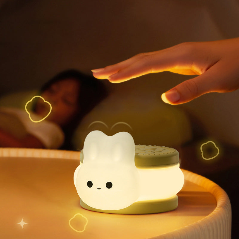 Biscuit Rabbit Silicone Timer Table Lamp