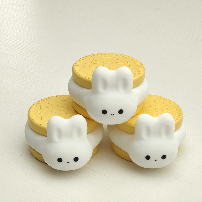 Biscuit Rabbit Silicone Timer Table Lamp