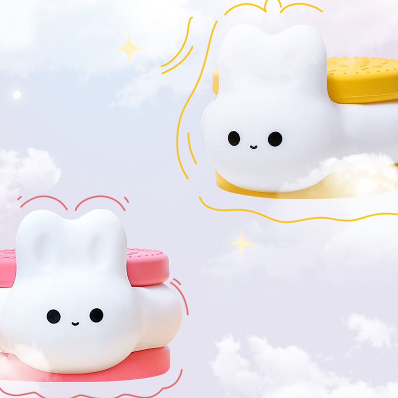 Biscuit Rabbit Silicone Timer Table Lamp