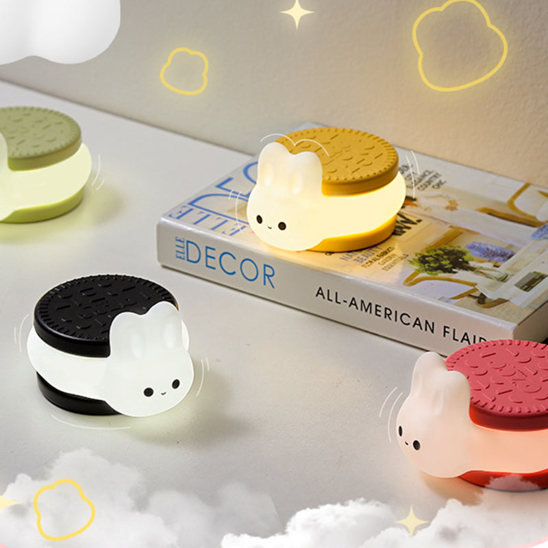 Biscuit Rabbit Silicone Timer Table Lamp