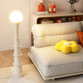 PE Round Ball Iron Floor Lamp