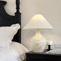 Fabric Shell Decoration Bedroom Table Lamp