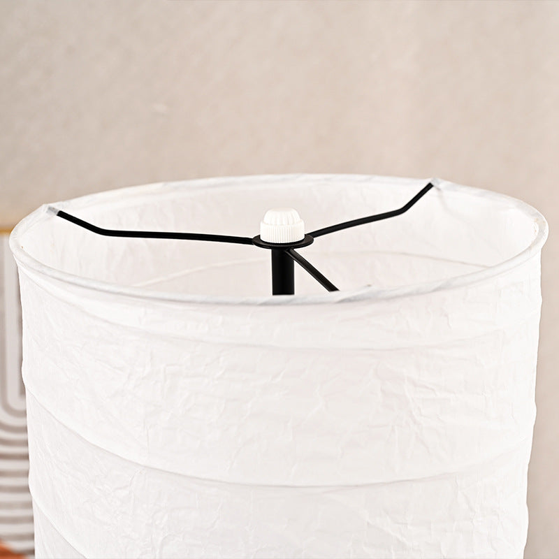 Pleated Paper Column Home Floor Lamp