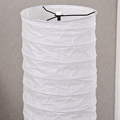 Pleated Paper Column Home Floor Lamp