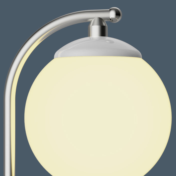 Moon Imitation Wood Table Lamp