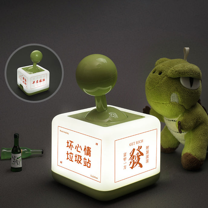 ABS Rocker Square Night Table Lamp