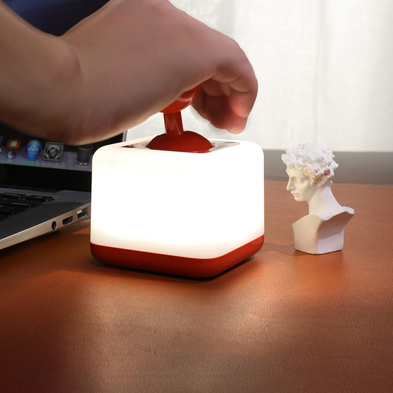 ABS Rocker Square Night Table Lamp