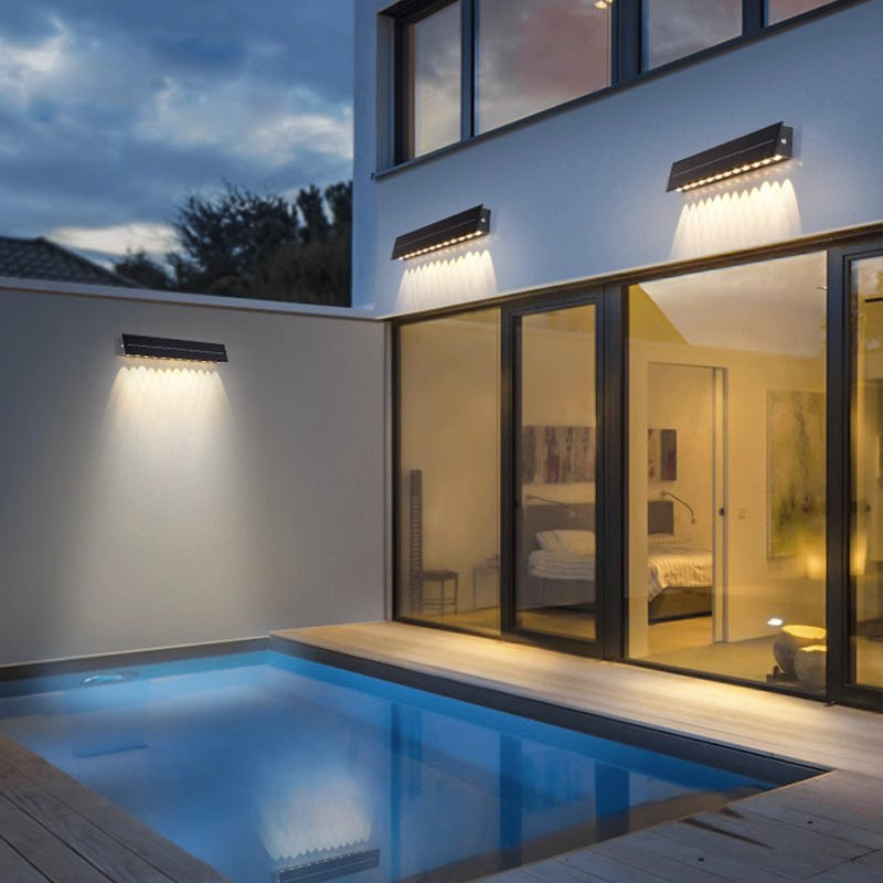 Rectangle Stainless Steel Garden Outdoor Light