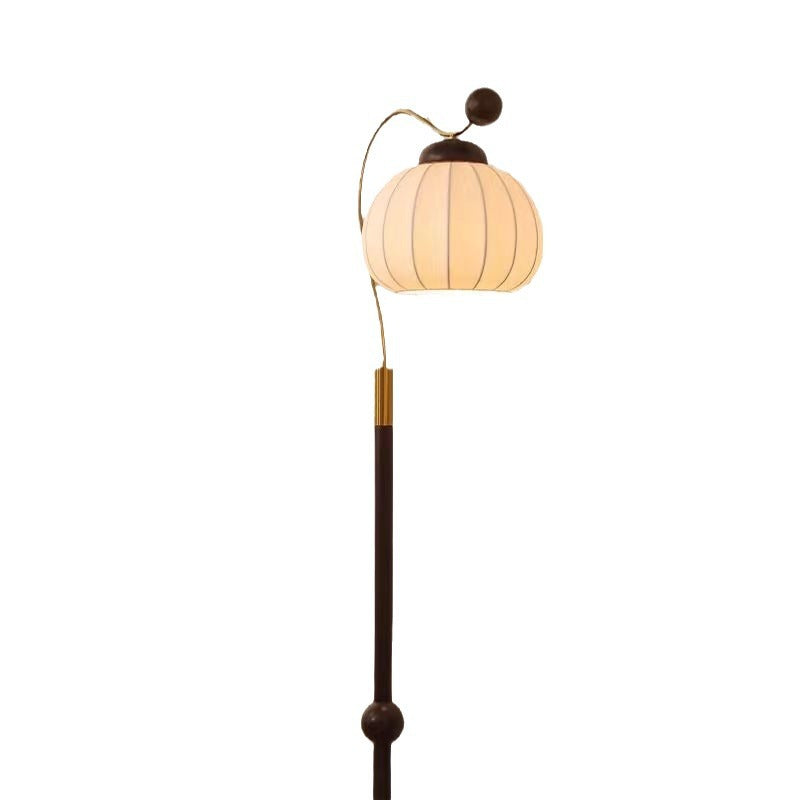 Silk Round Floor Lamp
