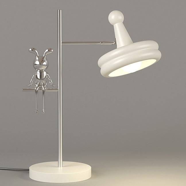 Rabbit Decoration Iron Hardware Table Lamp