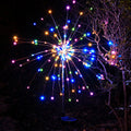 Contemporary Industrial Solar Firework Outdoor Light