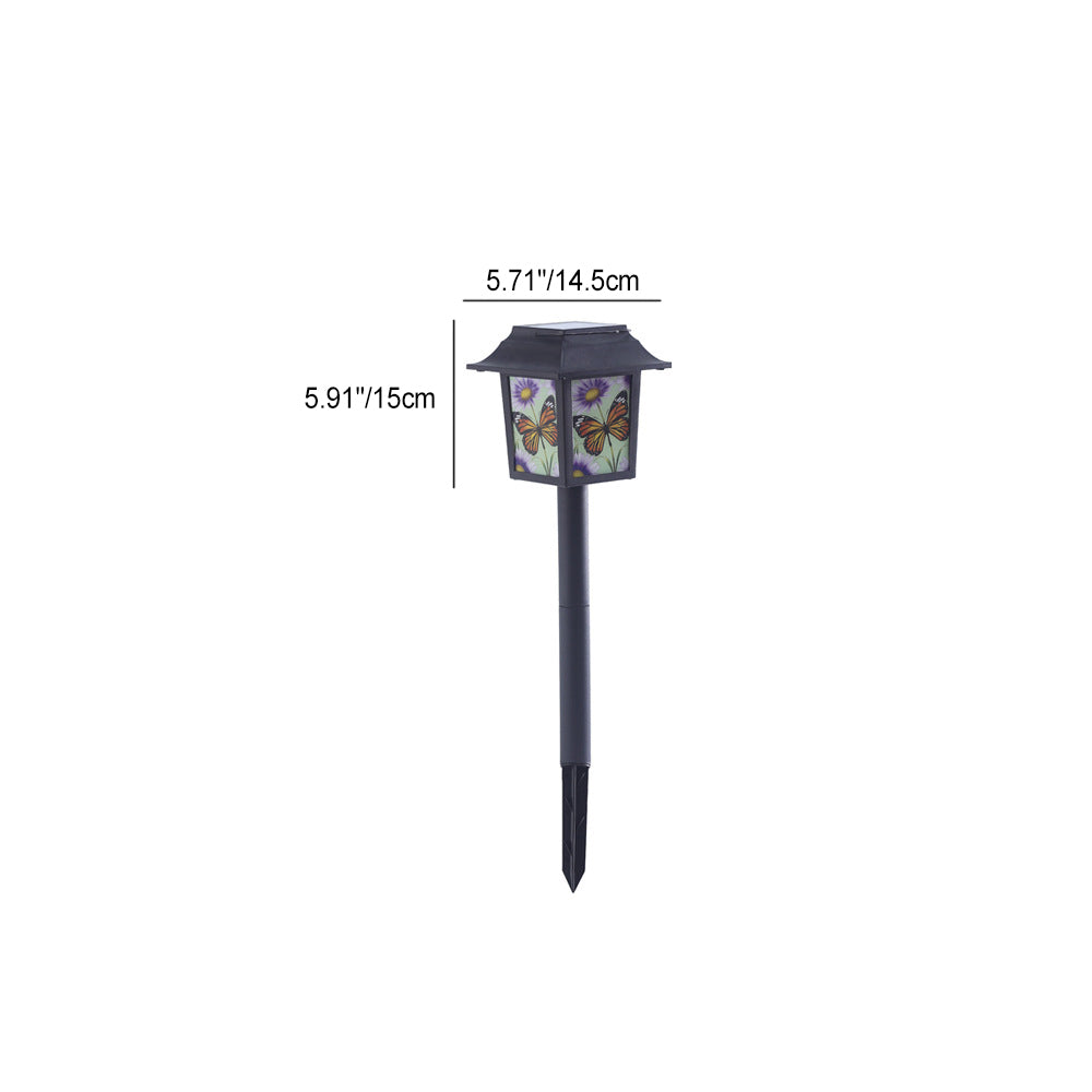 Square Owl Outdoor Light