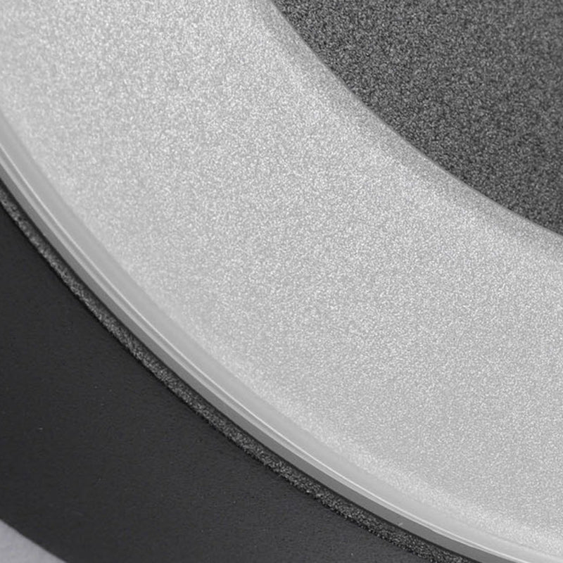 Oval Aluminum Acrylic Patio Outdoor Light