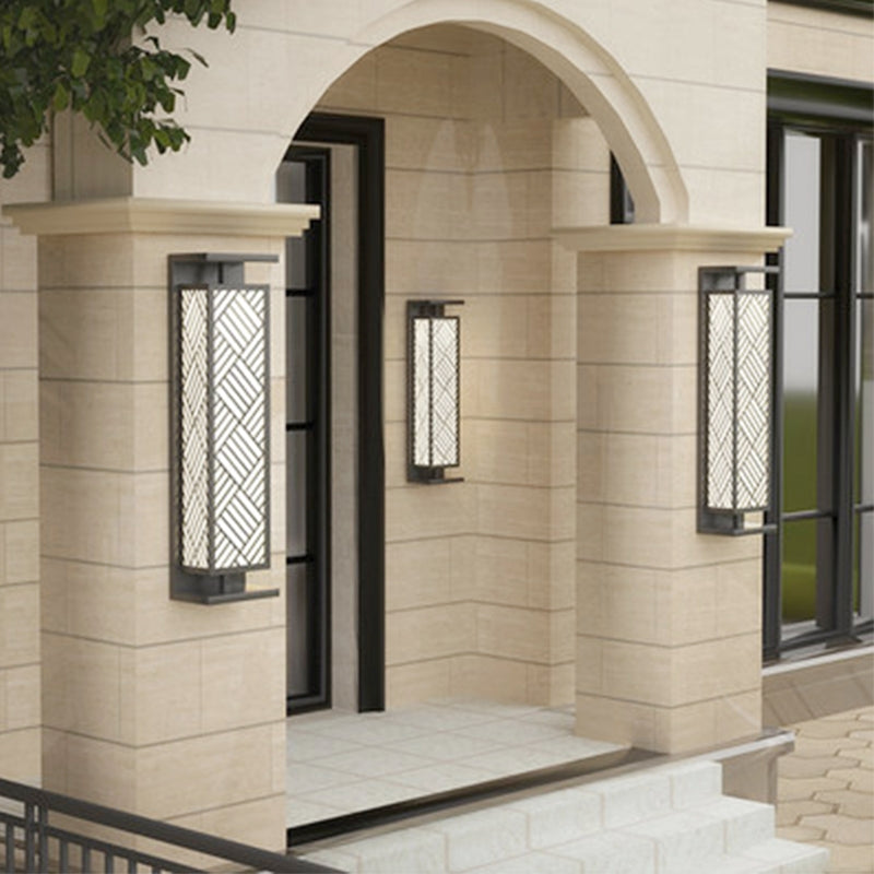 Stainless Steel Imitation Marble Outdoor Light