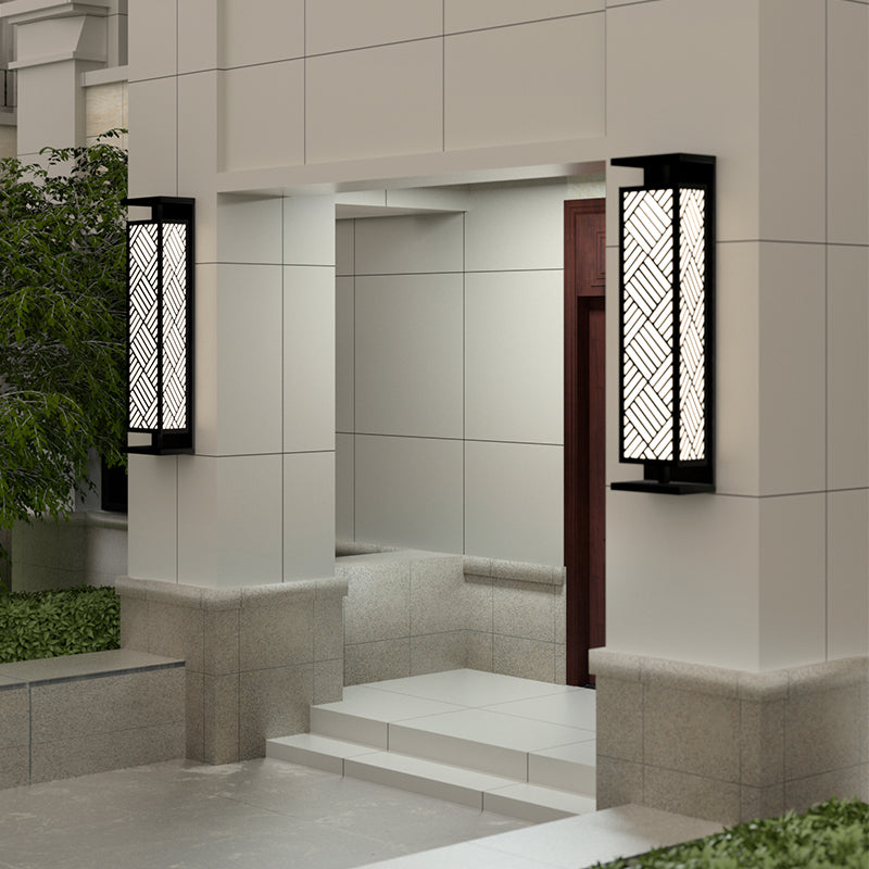 Stainless Steel Imitation Marble Outdoor Light