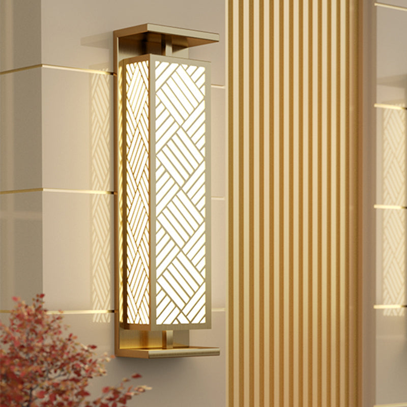 Stainless Steel Imitation Marble Outdoor Light