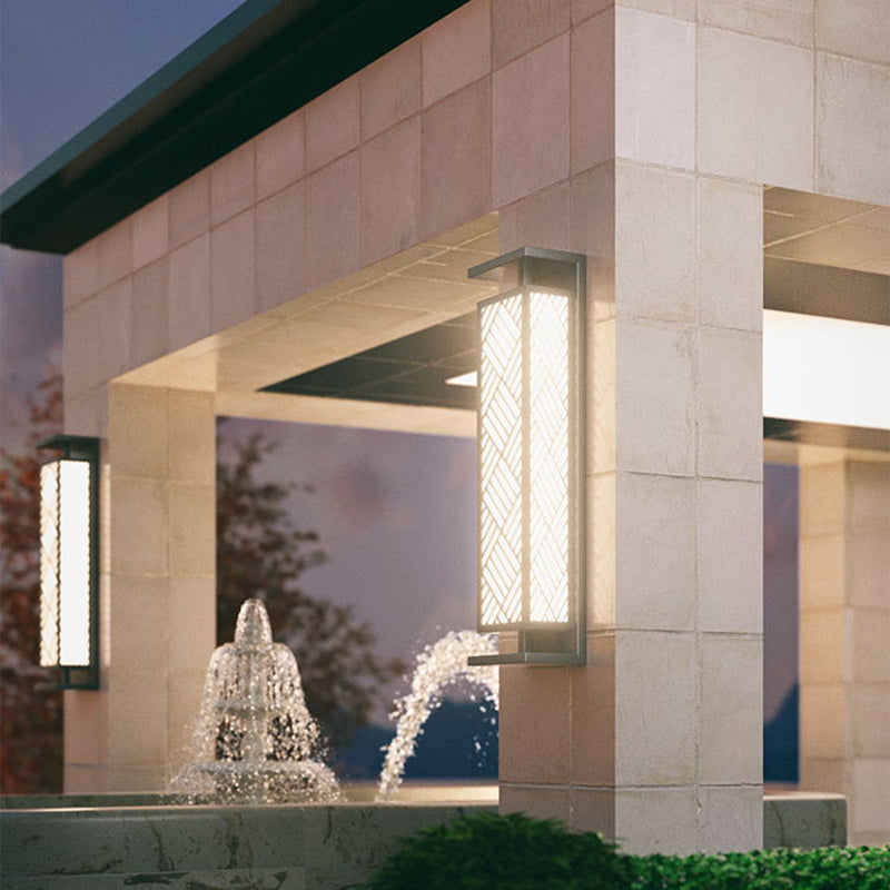 Stainless Steel Imitation Marble Outdoor Light