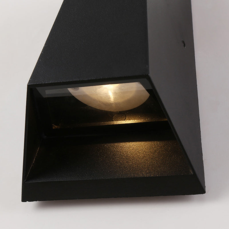 Aluminum Trapezoid Up Down Outdoor Light