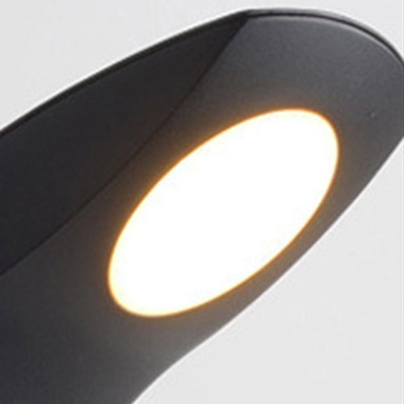 Curved Aluminum Garden Outdoor Light