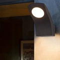 Curved Aluminum Garden Outdoor Light