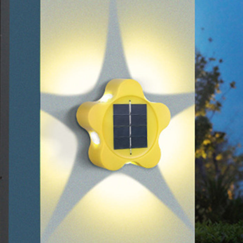 ABS Plum Blossom Garden Outdoor Light