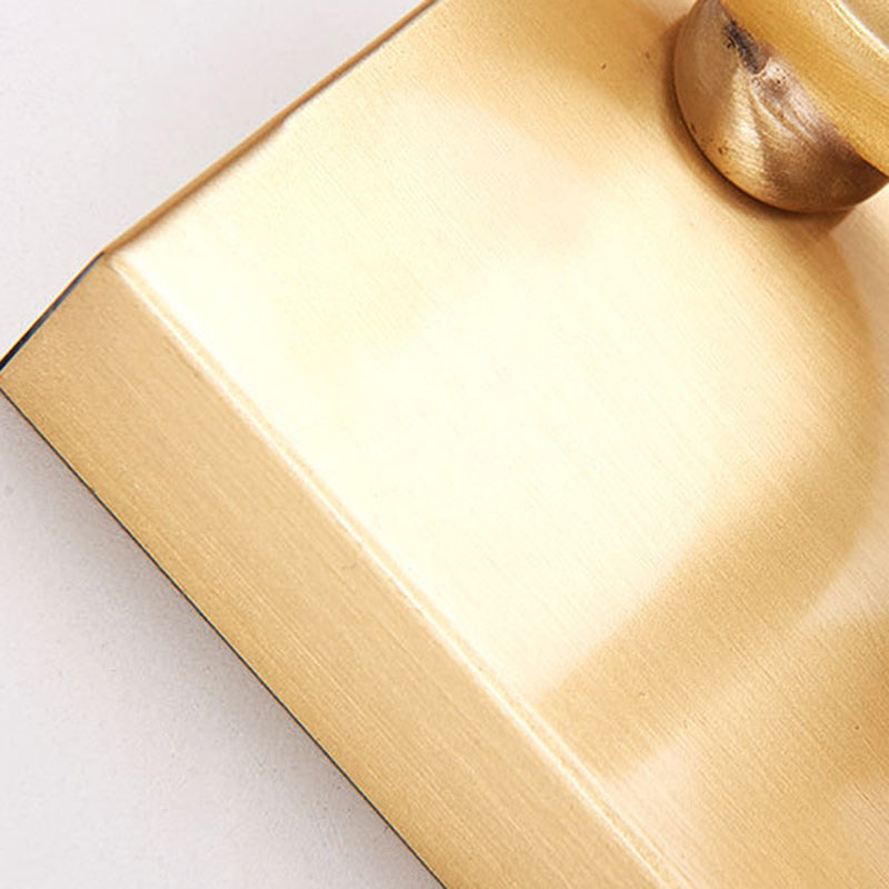 Brass Frame Glass Garden Outdoor Light