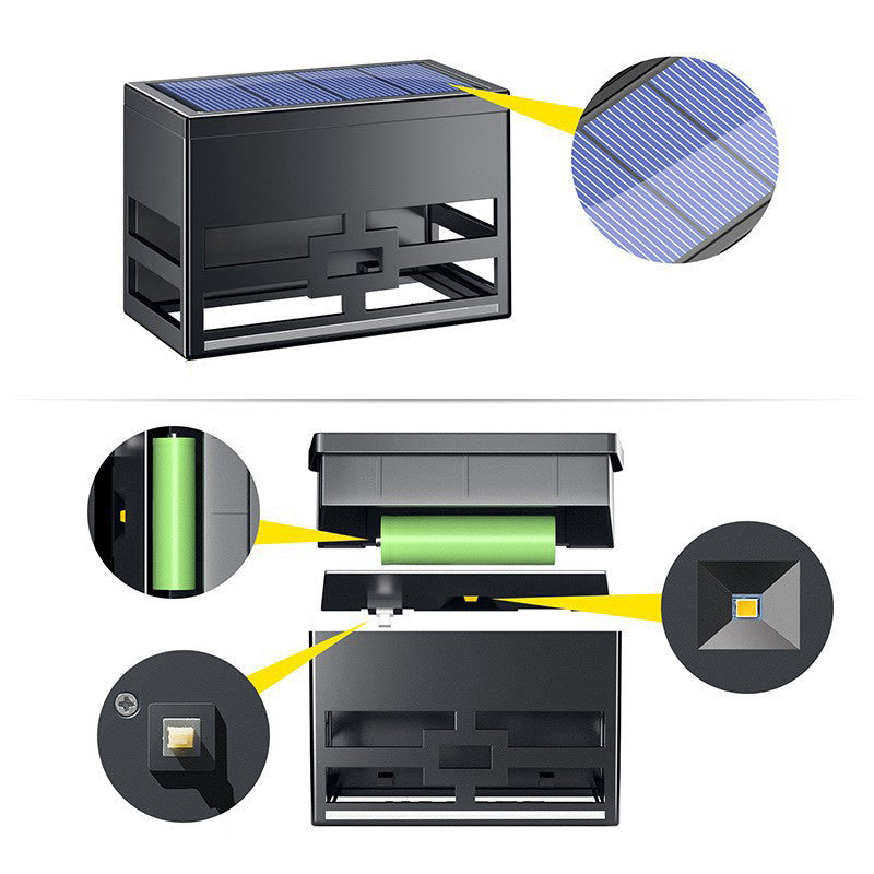 ABS Cubic Patio Outdoor Light