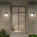 Curved Iron ABS Garden Outdoor Light
