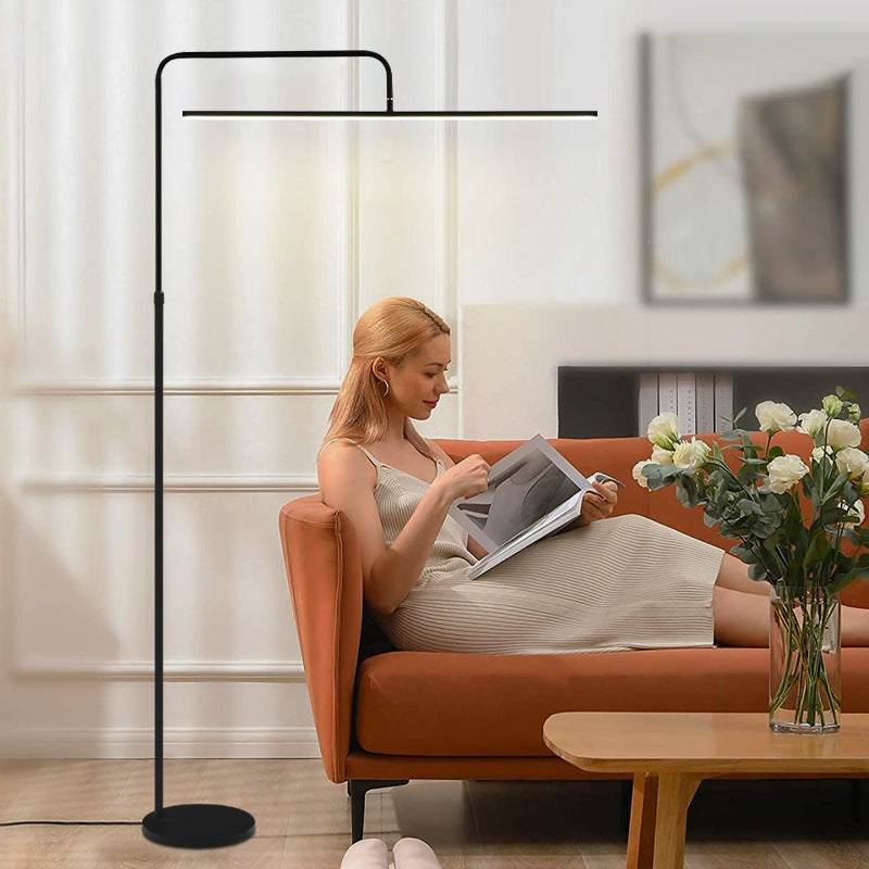 Modern Minimalist Linear Iron Floor Lamp