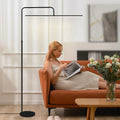 Modern Minimalist Linear Iron Floor Lamp