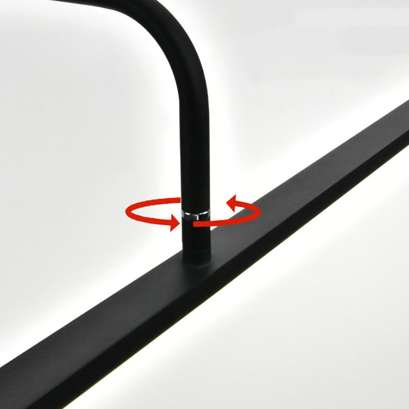 Modern Minimalist Linear Iron Floor Lamp