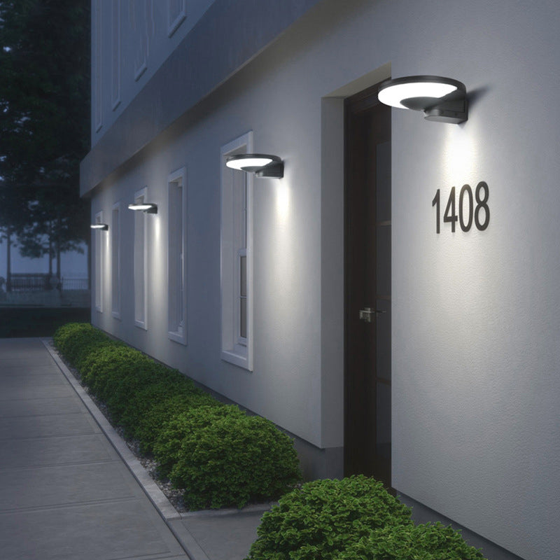 Aluminum Disc Patio Outdoor Light