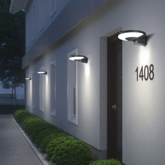 Aluminum Disc Patio Outdoor Light