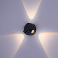 Round Aluminum Patio Outdoor Light
