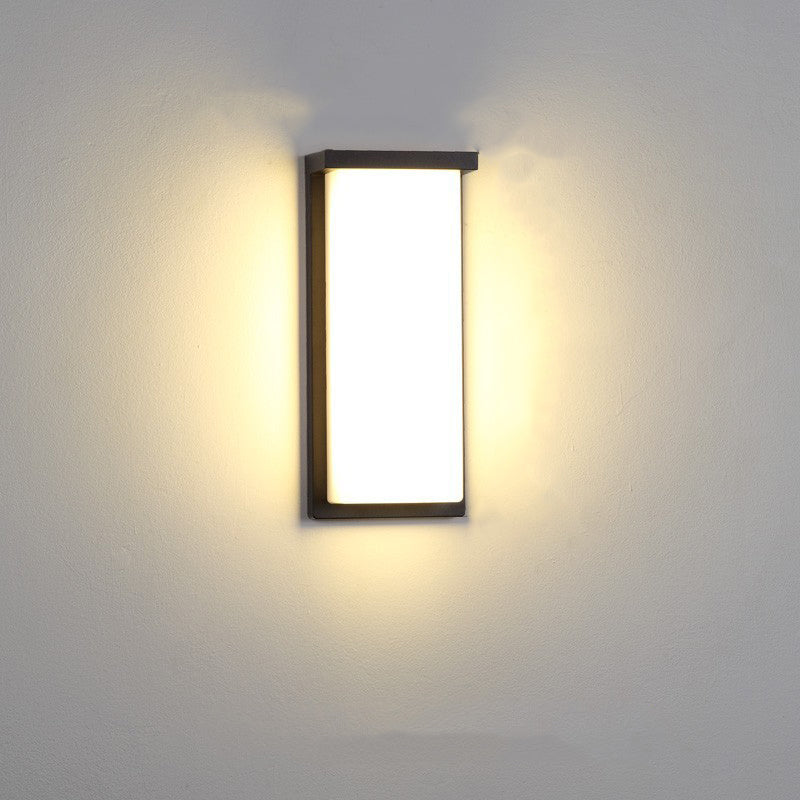 Square ABS Garden Outdoor Light
