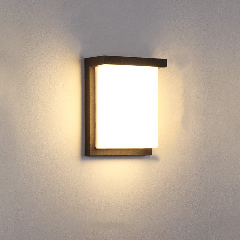 Square ABS Garden Outdoor Light