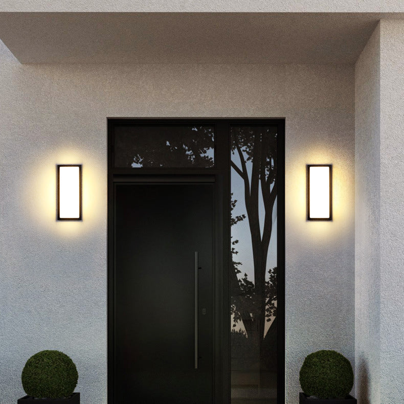 Square ABS Garden Outdoor Light