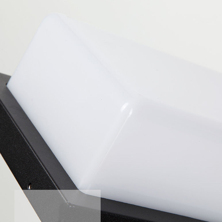 Square ABS Garden Outdoor Light