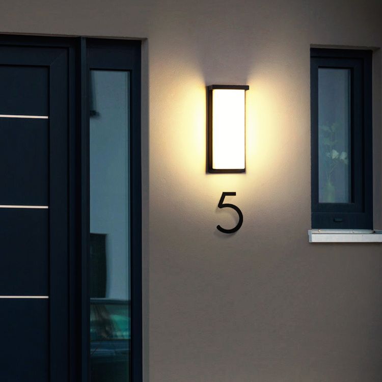 Square ABS Garden Outdoor Light