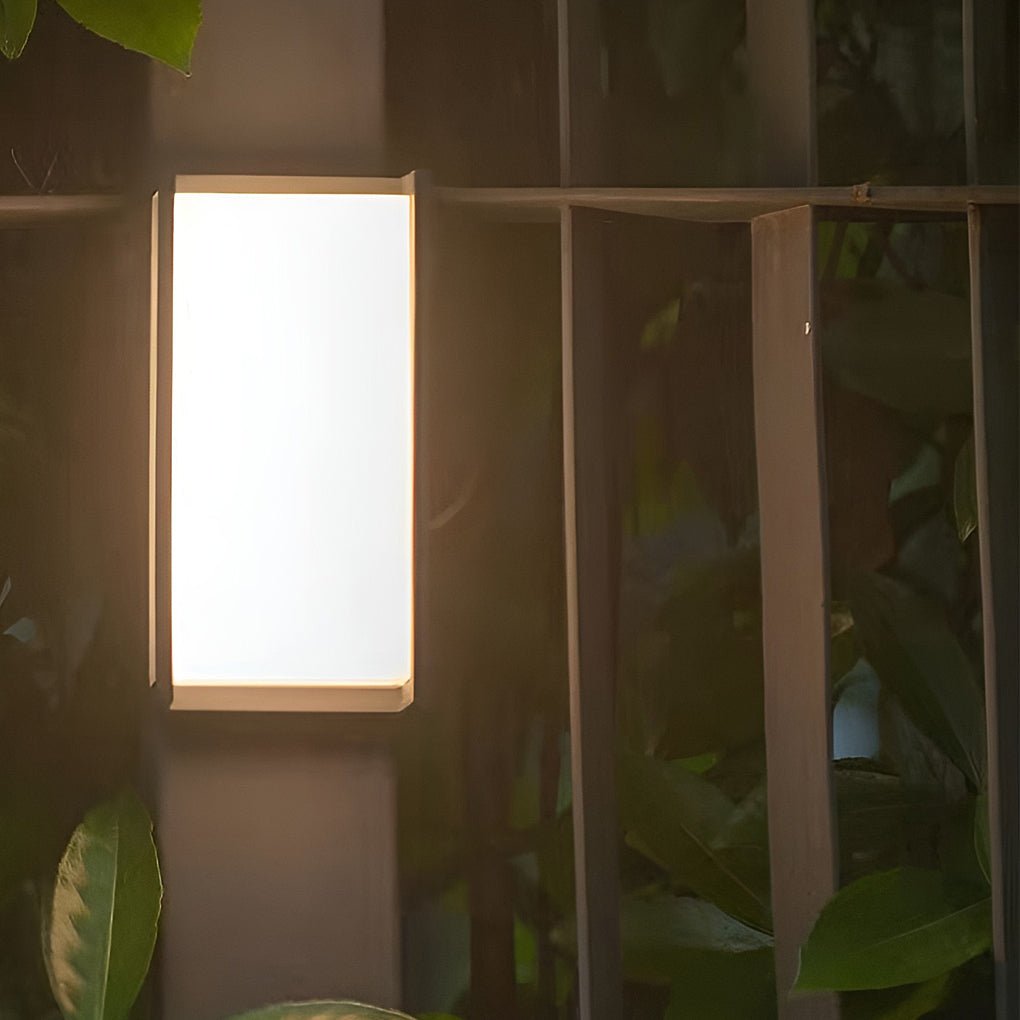 Rectangular ABS Garden Outdoor Light