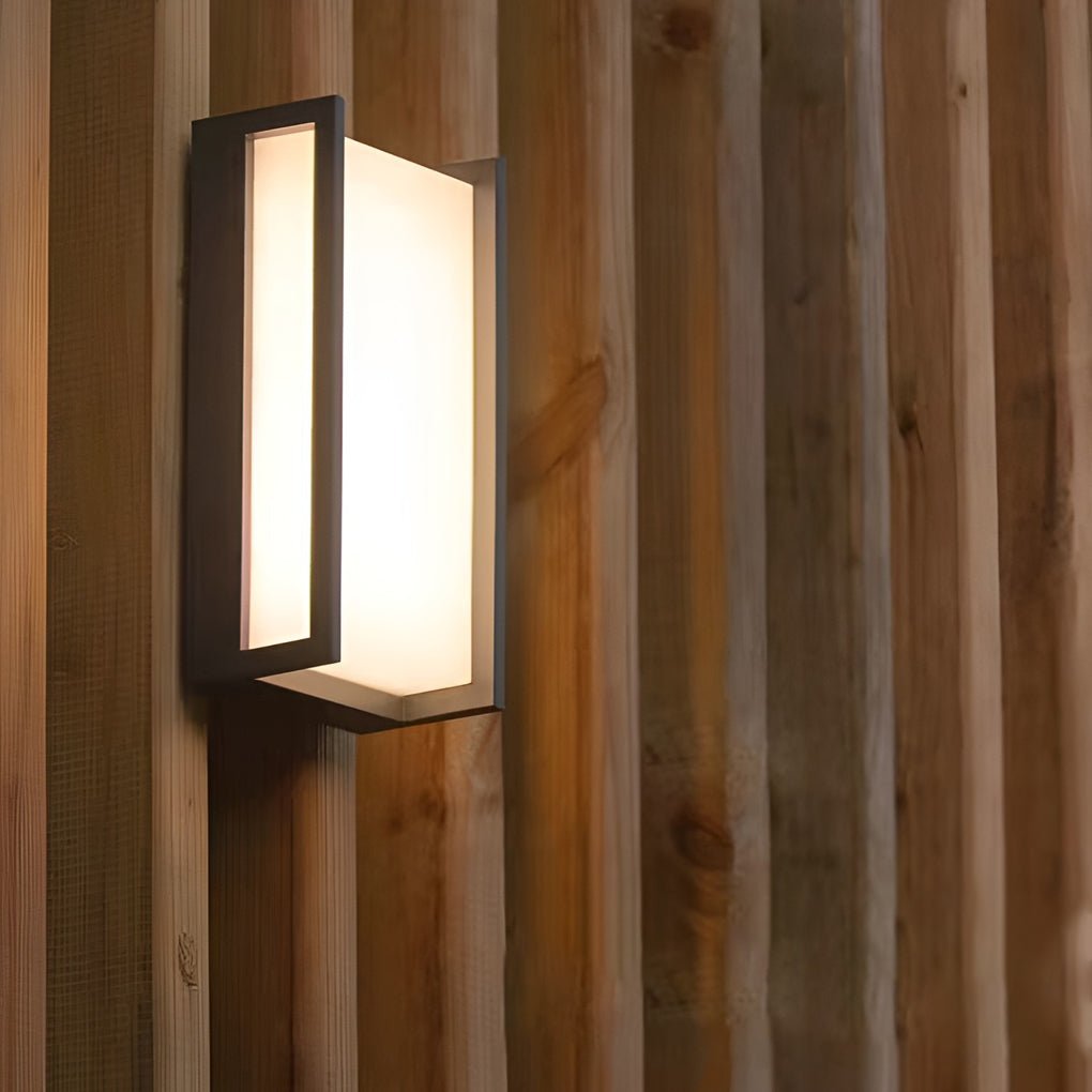 Rectangular ABS Garden Outdoor Light