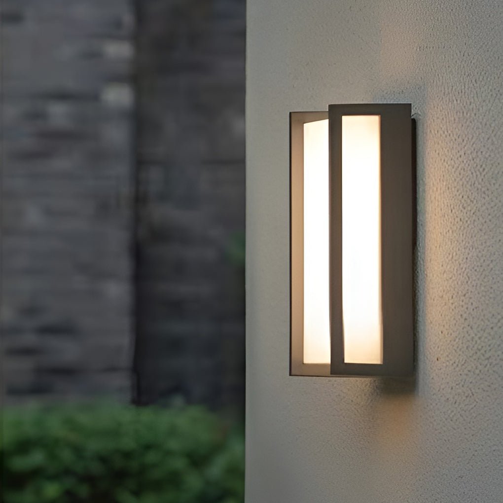 Rectangular ABS Garden Outdoor Light