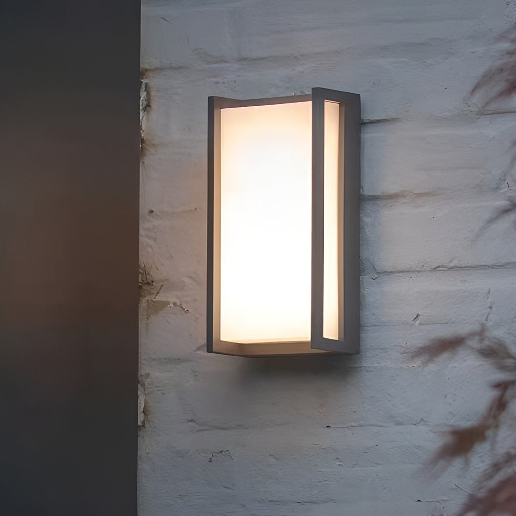 Rectangular ABS Garden Outdoor Light