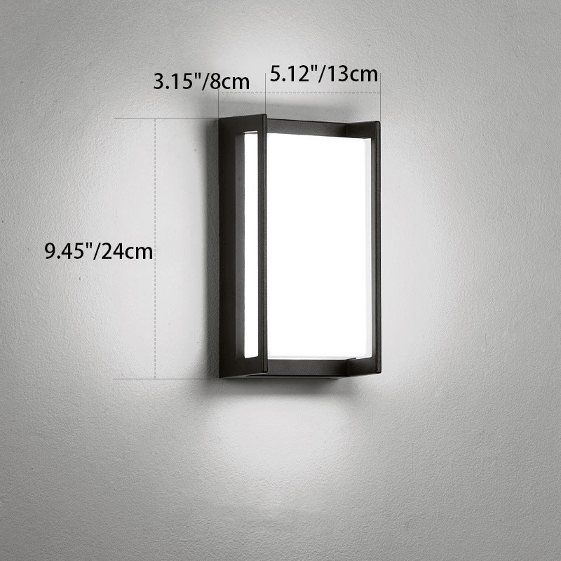 Rectangular ABS Garden Outdoor Light