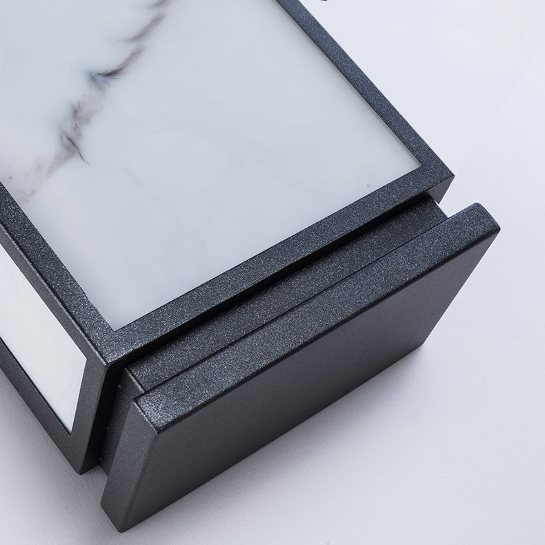 Stainless Steel Imitation Marble Outdoor Light