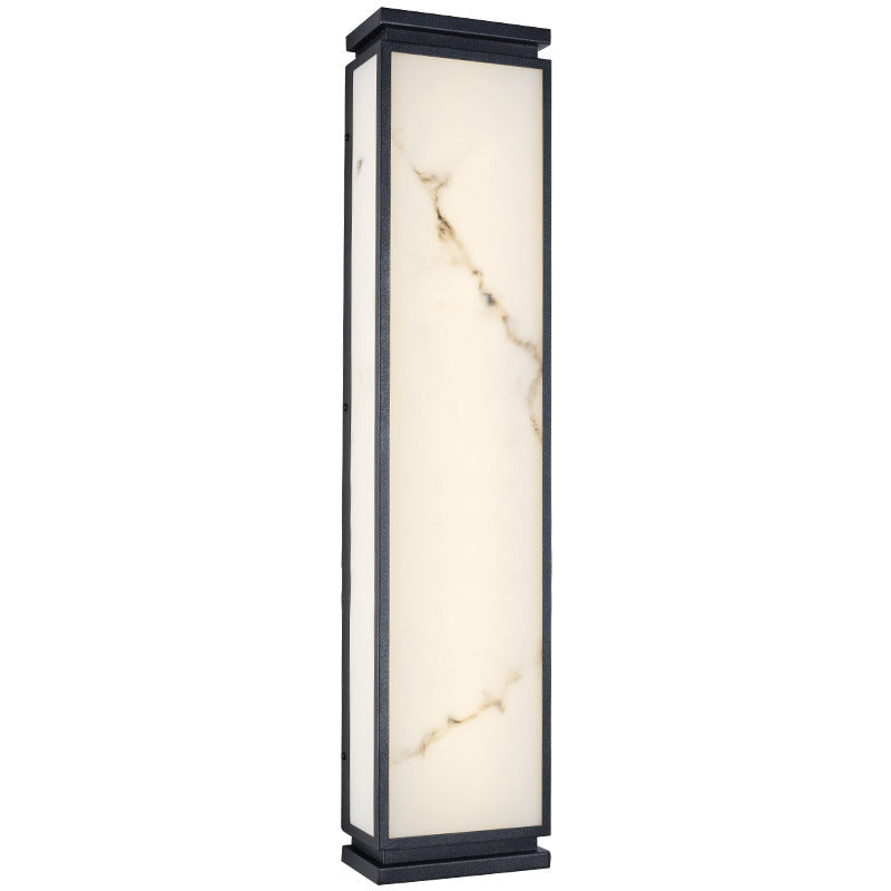 Stainless Steel Imitation Marble Outdoor Light
