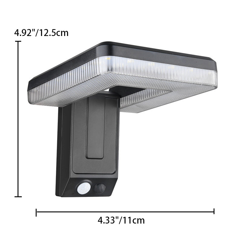 Square ABS Garden Outdoor Light
