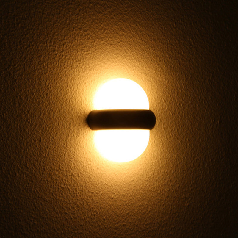Round Aluminum Patio Outdoor Light